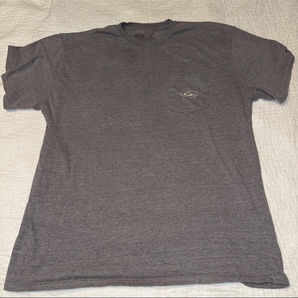 Drake Gray Short Sleeve Tees Essential Comfort